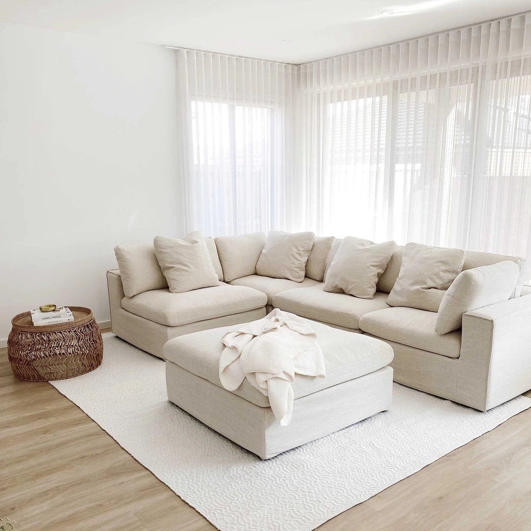 Miss Amara All Rugs Ivy Ivory Indoor Outdoor PET Rug