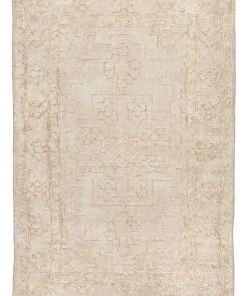 Miss Amara All Rugs Jacklyn Ivory And Cream Floral Distressed Rug