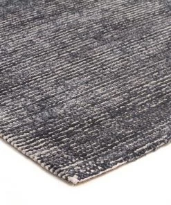 Miss Amara Jena Black And White Hand Loomed Cotton Rug All Rugs