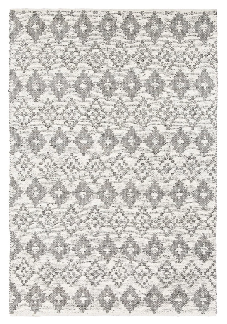 Miss Amara Jenni Blue And Grey Tribal Rug All Rugs