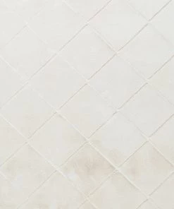 Miss Amara All Rugs Jessa Ivory Cream Diamond Shag Rug