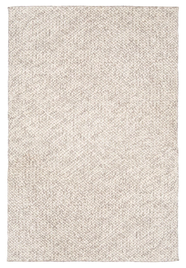 Miss Amara Joely Light Grey And Ivory Marble Looped Rug