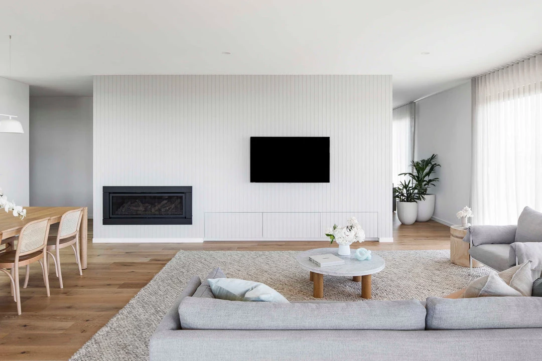 Miss Amara Joely Light Grey And Ivory Marble Looped Rug