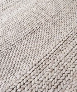 Miss Amara Joline Caramel Beige Braided And Looped Rug