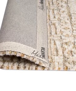 Miss Amara All Rugs Jordan Mustard And Beige Geometric Modern Runner Rug