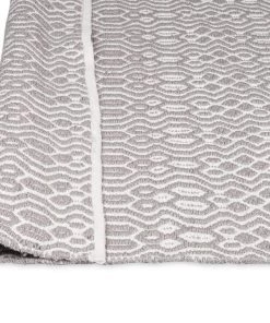 Miss Amara June Grey And Ivory Indoor Outdoor PET Rug