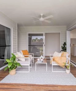 Miss Amara June Grey And Ivory Indoor Outdoor PET Rug