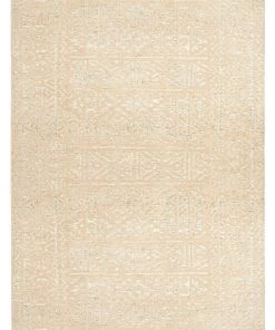 Miss Amara All Rugs Kaia Hushed Green Grey And Beige Tribal Transitional Rug