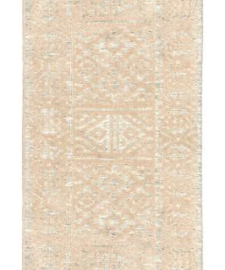 Miss Amara Kaia Hushed Green Grey And Beige Tribal Transitional Runner Rug