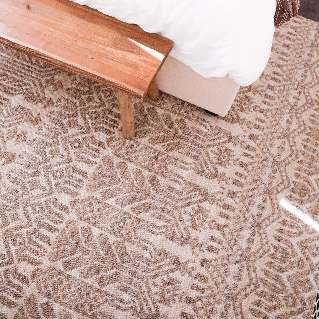 Miss Amara Kalena Brown And Ivory Transitional Tribal Rug All Rugs