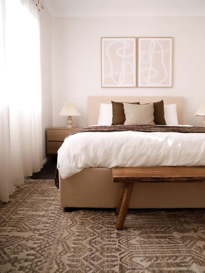 Miss Amara Kalena Brown And Ivory Transitional Tribal Rug All Rugs