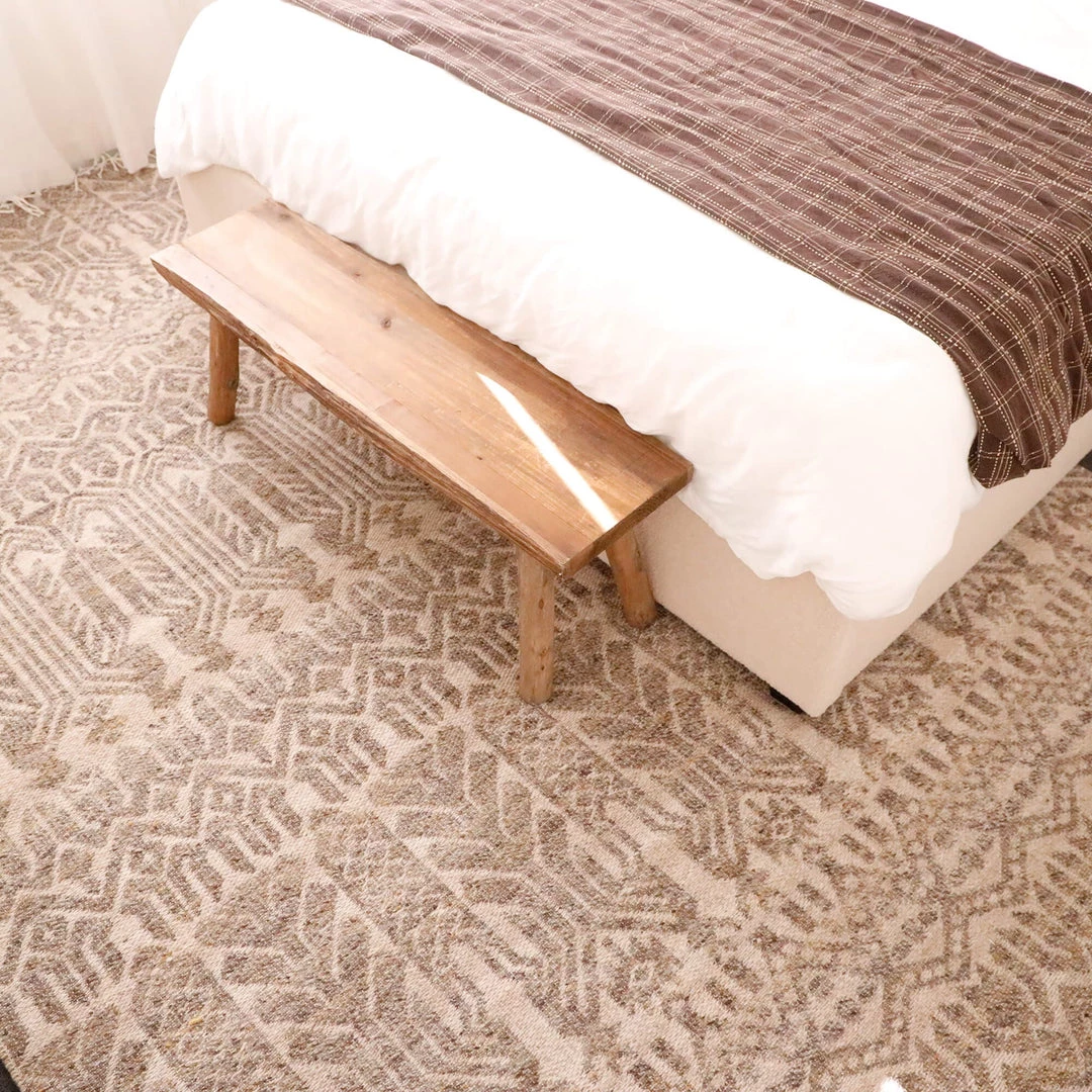 Miss Amara Kalena Brown And Ivory Transitional Tribal Rug All Rugs