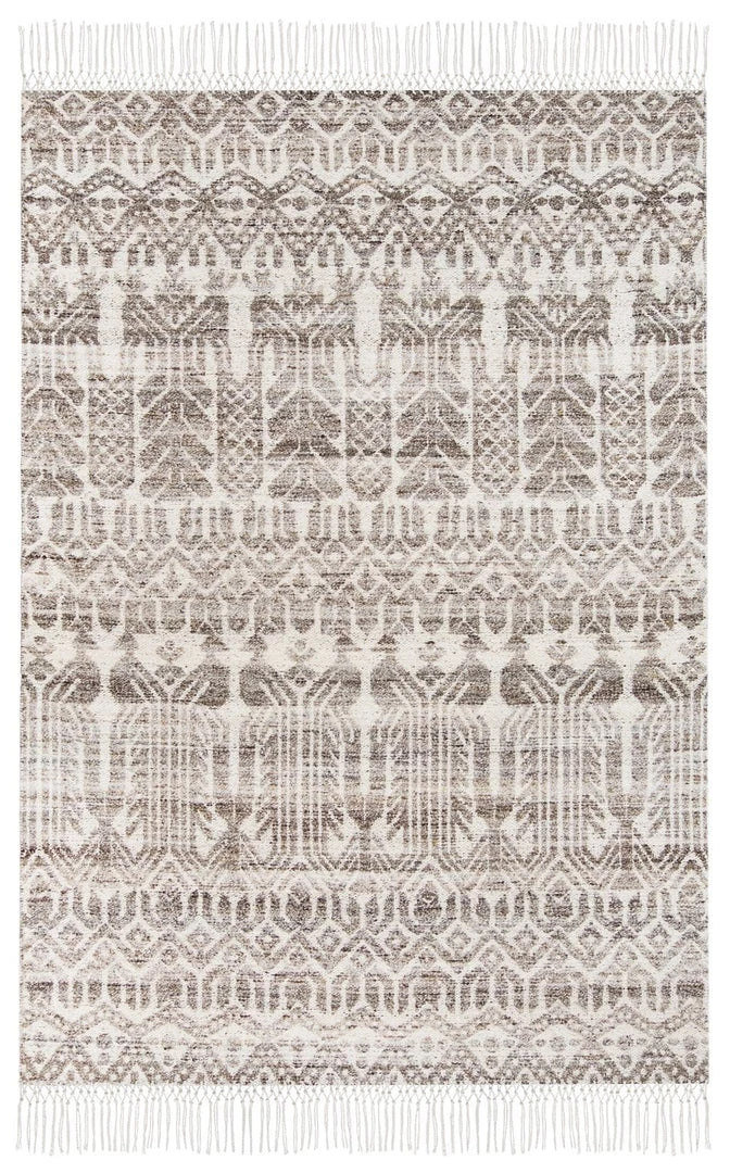 Miss Amara Kalena Brown And Ivory Transitional Tribal Rug All Rugs