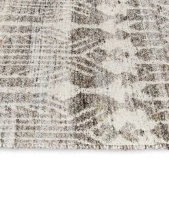Miss Amara Kalena Brown And Ivory Transitional Tribal Rug All Rugs