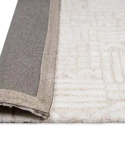 Miss Amara Kalinda Beige And Ivory Geometric Tribal Rug All Rugs