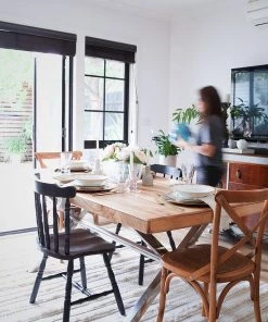 Miss Amara Kaliska Cream Braided Shag Flatweave Rug