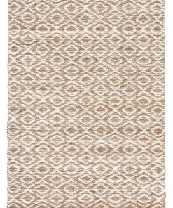 Miss Amara All Rugs Karina Diamond Natural Jute Rug