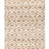 Miss Amara Karina Diamond Natural Jute Runner Rug