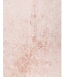 Miss Amara All Rugs Karlie Blush Pink Diamond Shag Rug