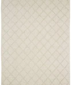 Miss Amara Katarina Marbled Cream Lattice Wool Rug All Rugs