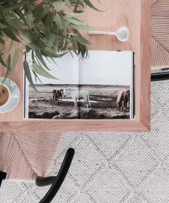 Miss Amara Katarina Marbled Cream Lattice Wool Rug All Rugs