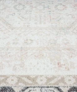 Miss Amara Katya Cream And Grey Multi-Colour Traditional Floral Rug