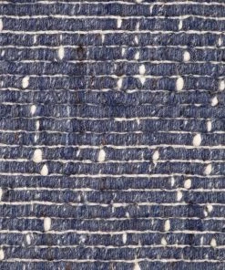 Miss Amara All Rugs Kendra Navy Blue And Ivory Wool Rug