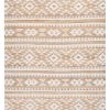 Miss Amara Kerri White And Jute Tribal Reversible Rug