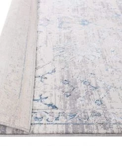 Miss Amara All Rugs Kimora Cream And Grey Lustrous Transitional Rug