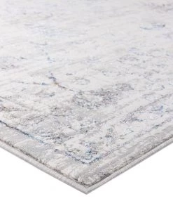 Miss Amara All Rugs Kimora Cream And Grey Lustrous Transitional Rug