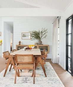 Miss Amara All Rugs Kimora Cream And Grey Lustrous Transitional Rug