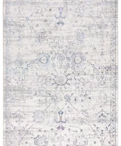 Miss Amara All Rugs Kimora Cream And Grey Lustrous Transitional Rug