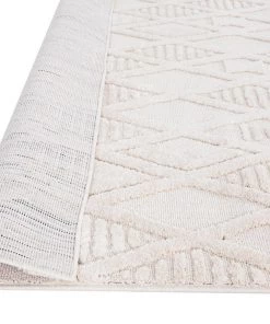 Miss Amara Kira Diamond Detail Textured Runner Rug All Rugs