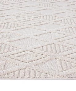 Miss Amara Kira Diamond Detail Textured Rug
