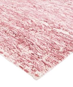 Miss Amara Kora Pink And Ivory Textured Tribal Rug All Rugs