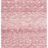 Miss Amara Kora Pink And Ivory Textured Tribal Rug All Rugs