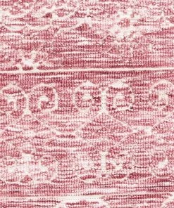 Miss Amara Kora Pink And Ivory Textured Tribal Rug All Rugs