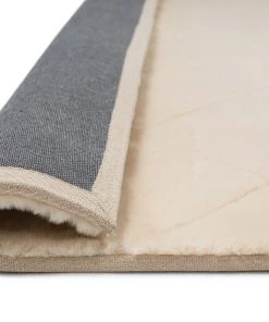 Miss Amara All Rugs Kristin Sand Beige Diamond Shag Rug