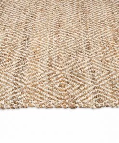 Miss Amara Lada Natural Diamond Jute Rug
