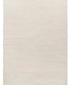 Miss Amara Laila Ivory Braided Wool Rug