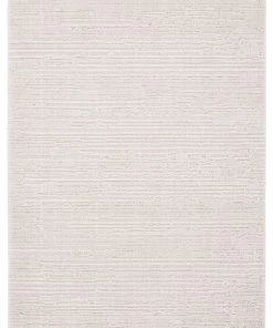 Miss Amara Leilani Ivory Cream Textured Rug