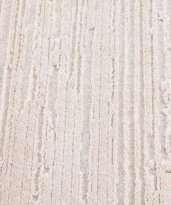 Miss Amara Leilani Ivory Cream Textured Rug