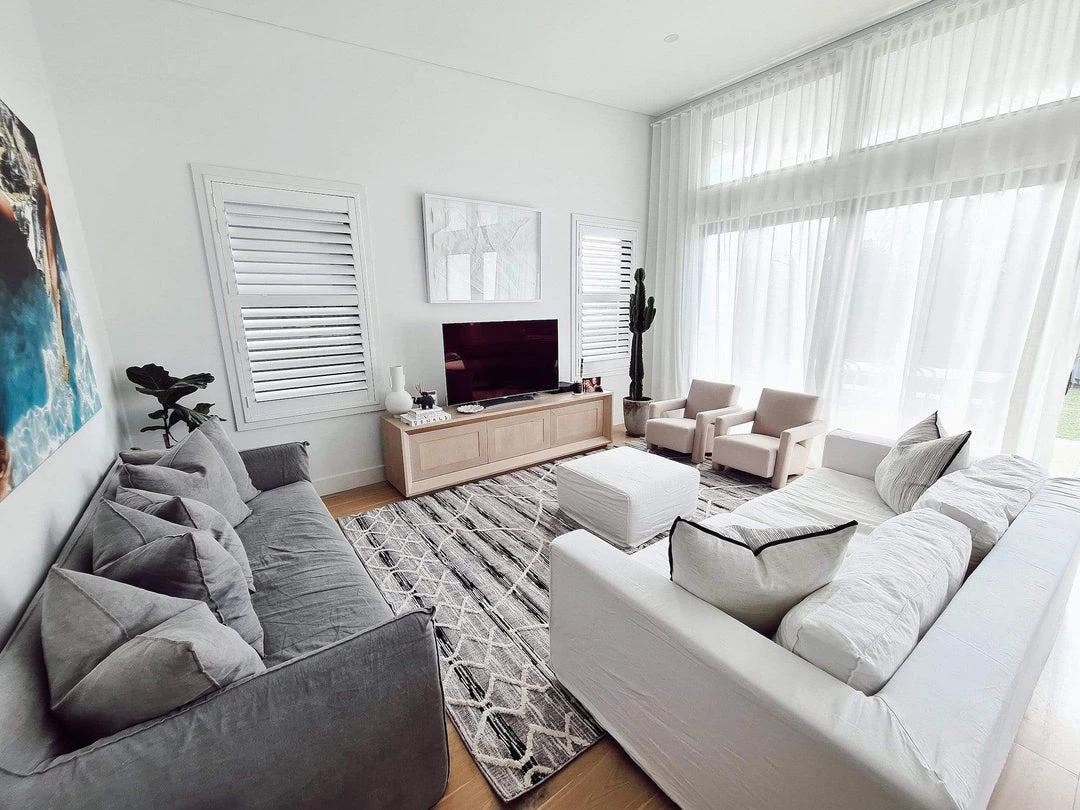 Miss Amara Lena Grey Black Abstract Textured Rug