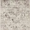 Miss Amara Liliana Cream And Brown Traditional Distressed Floral Rug All Rugs