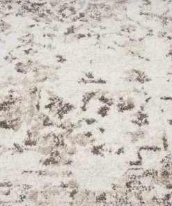 Miss Amara Liliana Cream And Brown Traditional Distressed Floral Rug All Rugs