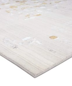 Miss Amara All Rugs Lindy Cream Ivory And Gold Traditional Floral Rug