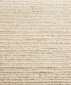 Miss Amara All Rugs Linnea Beige Herringbone Braided Wool Rug