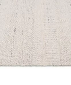 Miss Amara Loretta Cream And Grey Indoor Outdoor PET Runner Rug All Rugs