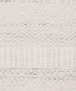 Miss Amara Loretta Cream And Grey Indoor Outdoor PET Runner Rug All Rugs