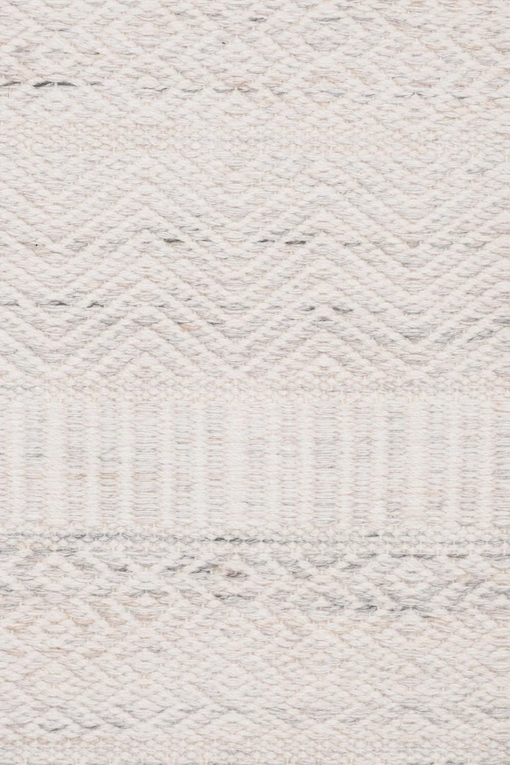 Miss Amara Loretta Cream And Grey Indoor Outdoor PET Runner Rug All Rugs